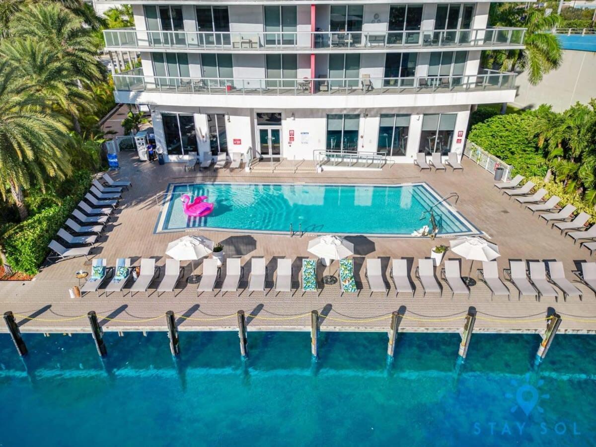 Infinite Views, Amazing Pool, Gym, Near Beach Hallandale Beach Kültér fotó