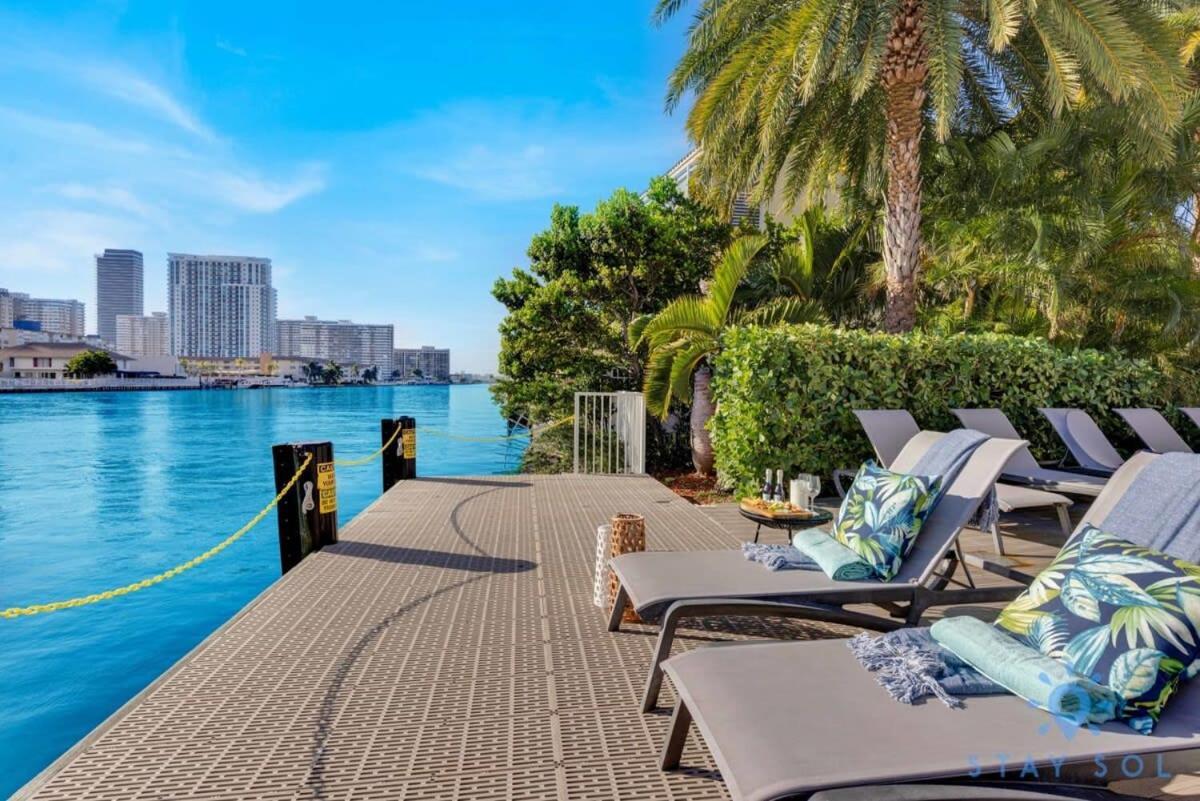 Infinite Views, Amazing Pool, Gym, Near Beach Hallandale Beach Kültér fotó